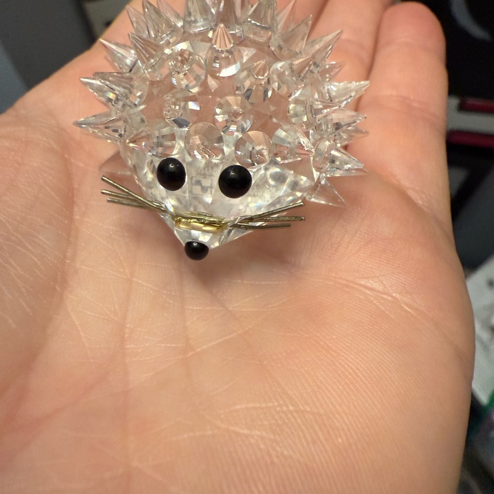 Swarovski Crystal Hedgehog Figurine